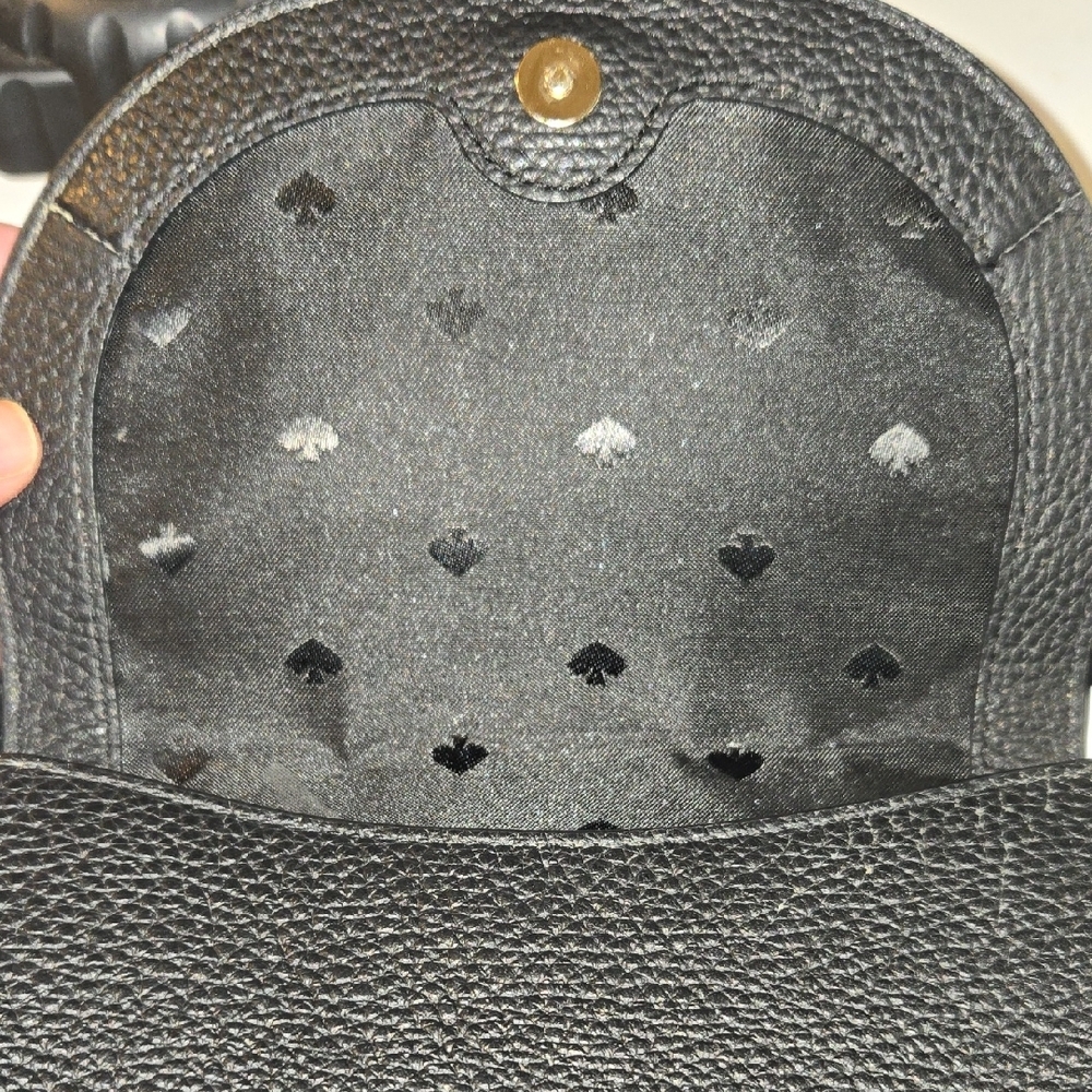 Kate Spade Black Pebbled Crossbody Bag - Picture 10 of 13